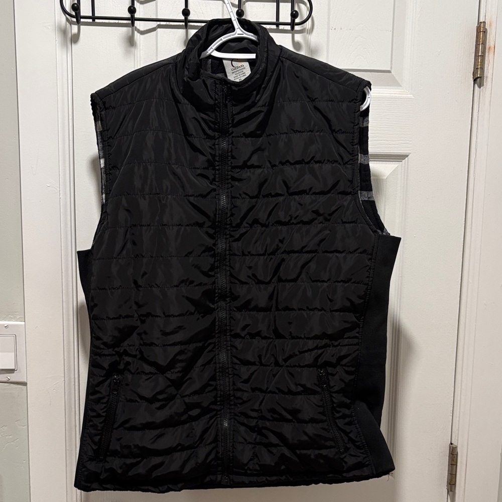 Black Quilted Puffer Vest